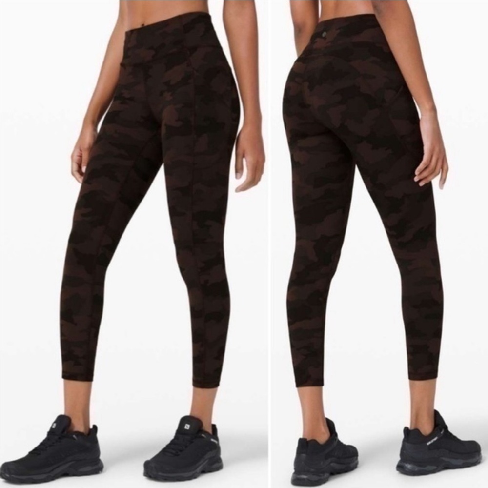 Lululemon Invigorate High-Rise Tight 25"
Heritage 365 Camo Brown Earth Multi